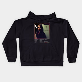 Aaliyah - One In A Million Tracklist Album Kids Hoodie